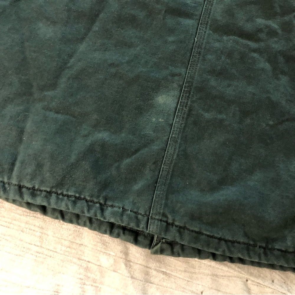 Vintage Carhartt Men’s blanket lined outdoor coat green size 2X 3X chore work - Picture 15 of 16